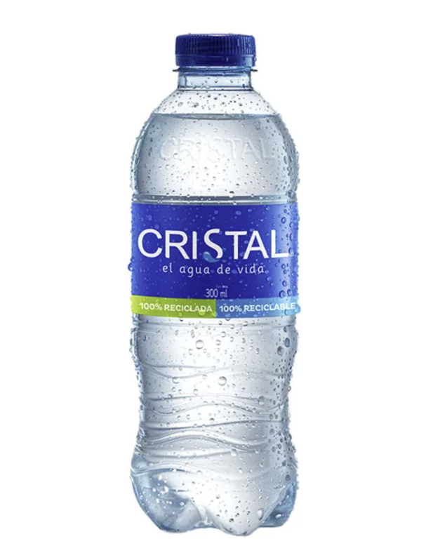 Agua sin gas en botella plástica (300 ml)