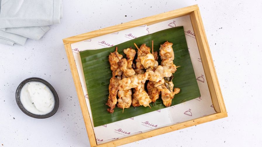Chicken Laksa Skewers