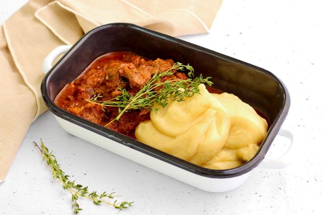 Dark Ale and Mustard Braised Beef