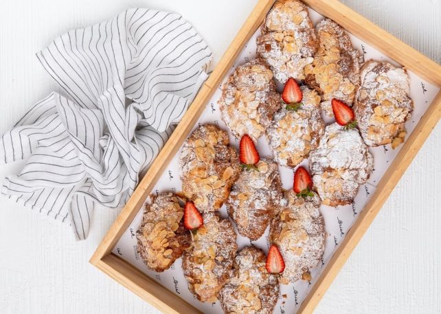 Mini Pastries - Almond Croissants