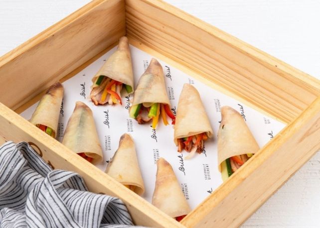 Peking Duck Pancakes