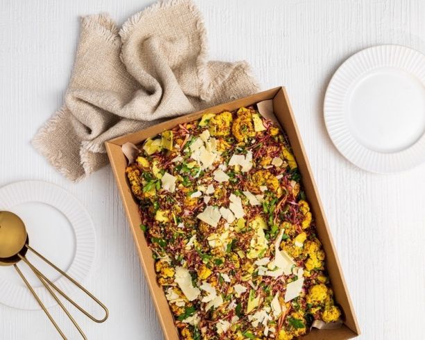 Cauliflower and Chickpea Salad
