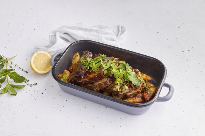 Slow-Cooked Lamb Shoulder