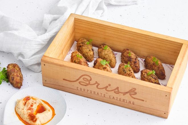 Smashed Pea Falafels