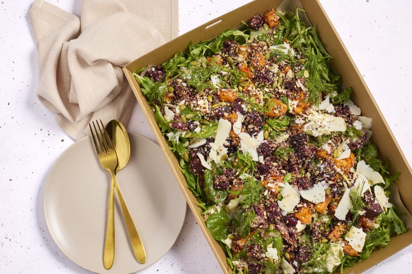 Sweet Potato and Spinach Fodmap Salad