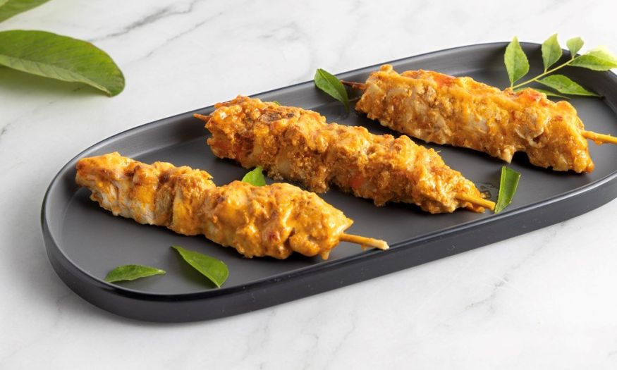 Chicken Laksa Skewers