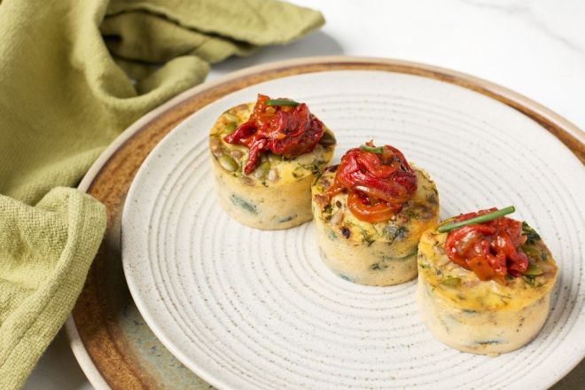 Mini Bacon and Vegetable Frittata
