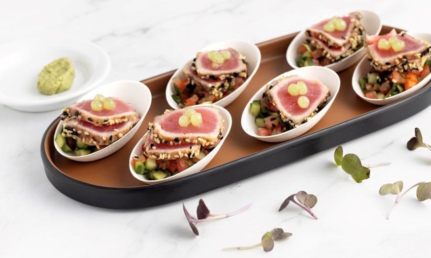 Sesame Seared Tuna Salsa
