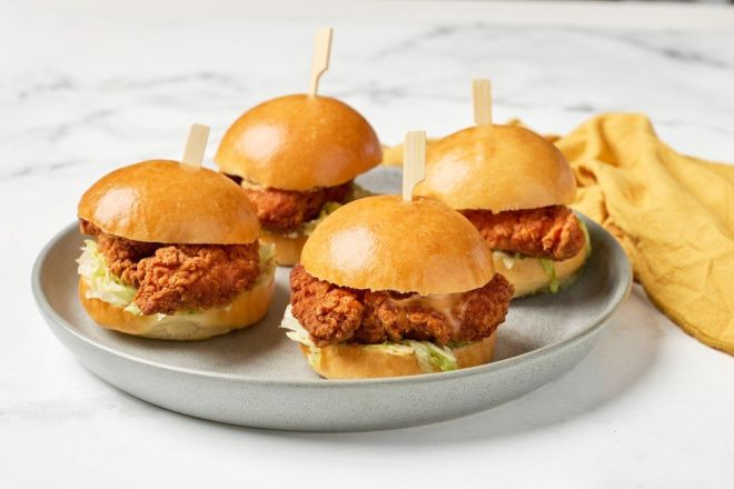 Southern Fried Chicken Brioche Slider