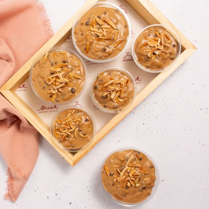 Butterscotch & Almond Overnight Oats