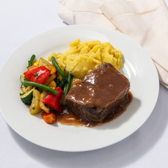 Braised Short Rib (M) China - HOT MEAL / dbl. WRAPPED IN FOIL FOR ON-SITE HEATING