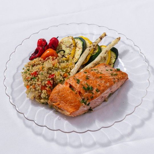Citrus Salmon (P) on plastic - ROOM TEMP MEAL