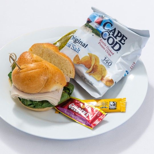 Turkey Sandwich Boxed Meal (M) ON CHINA