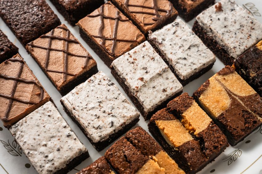 Assorted Mini Brownies (P)