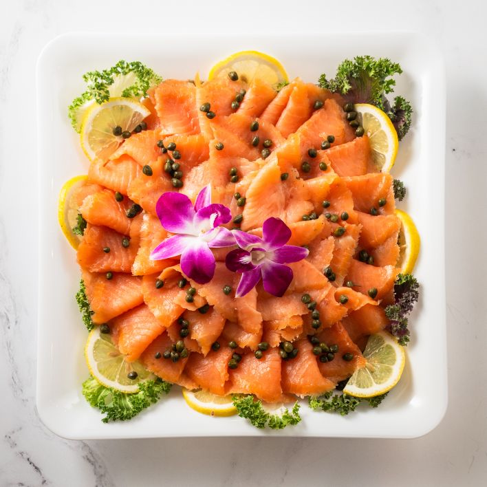 Smoked Salmon Platter (P) 