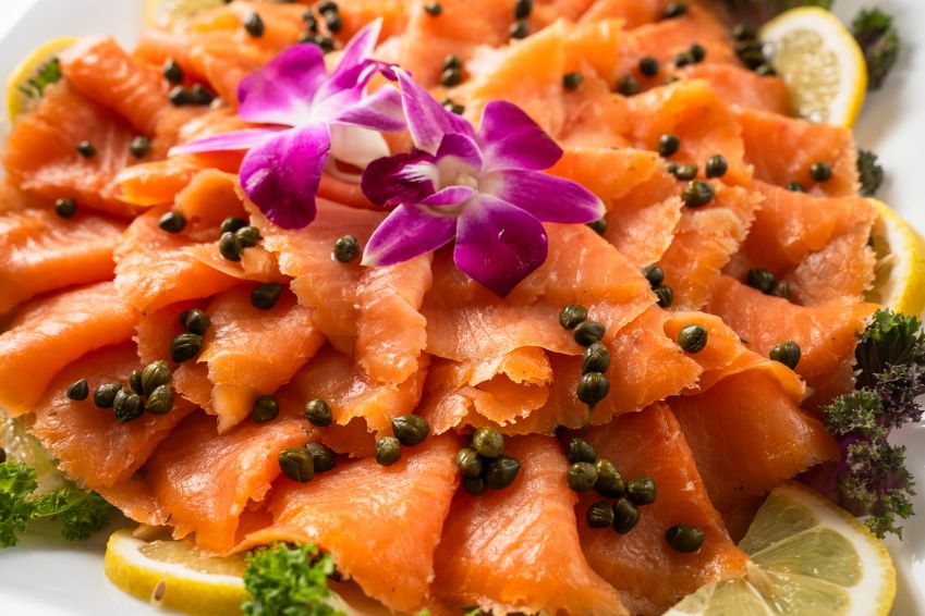 Smoked Salmon Platter (P) 