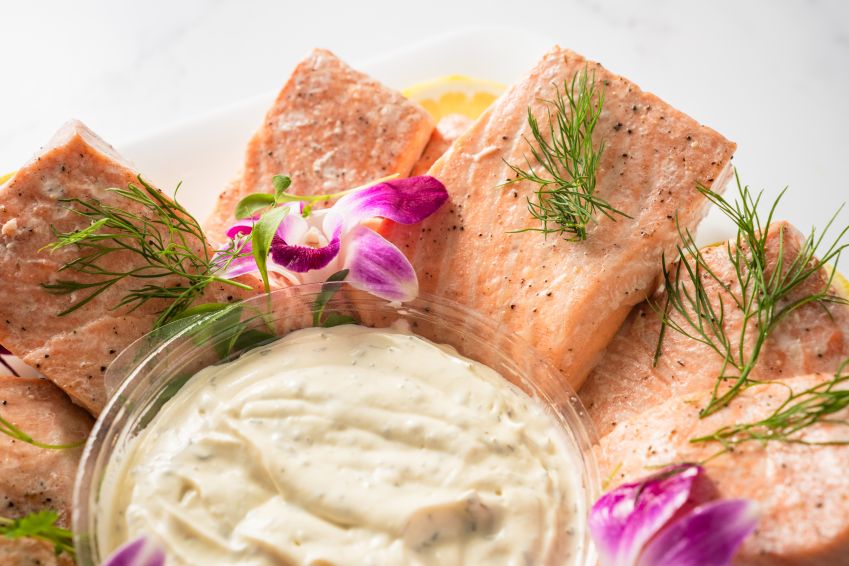 Poached Salmon (P)
