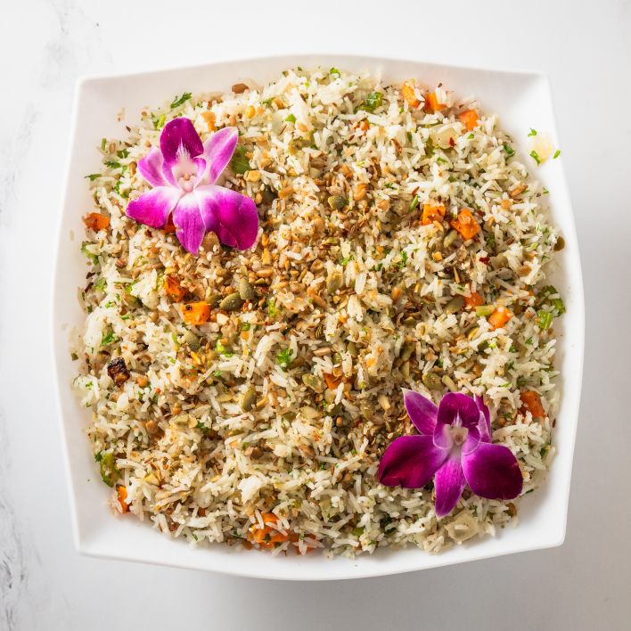 Dukkah Spiced Rice Pilaf (P)
