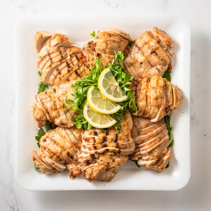 Grilled Sliced Chicken Breast (M)