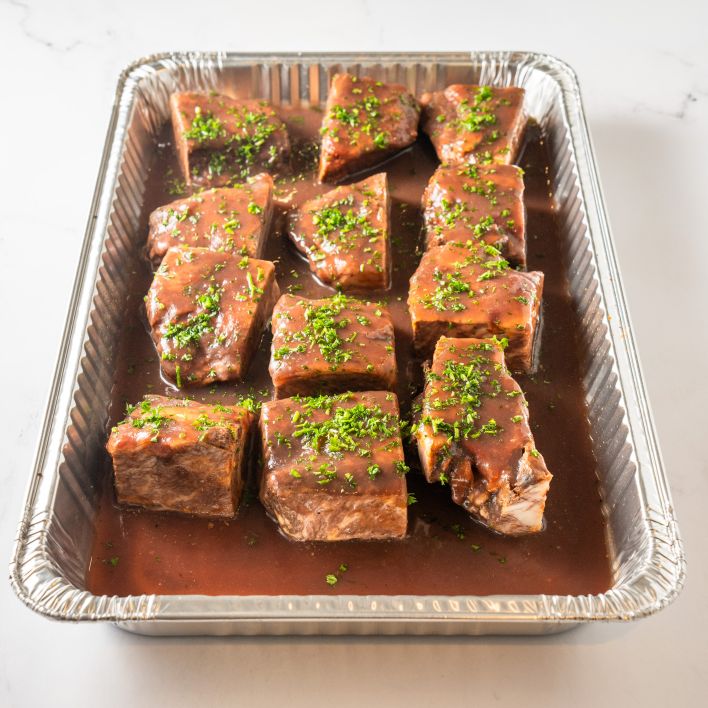 Braised Boneless Beef Short Ribs (M)