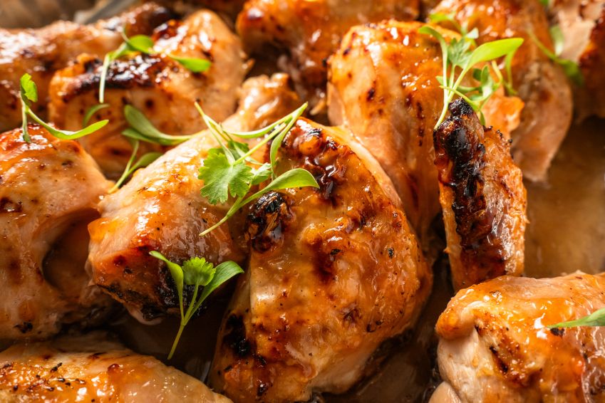 Glazed Chicken On The Bone (M)