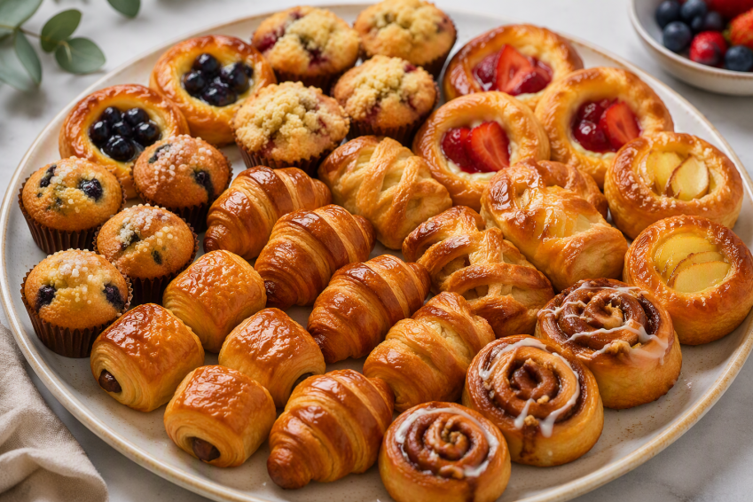 Assorted Mini Breakfast Pastries (P)