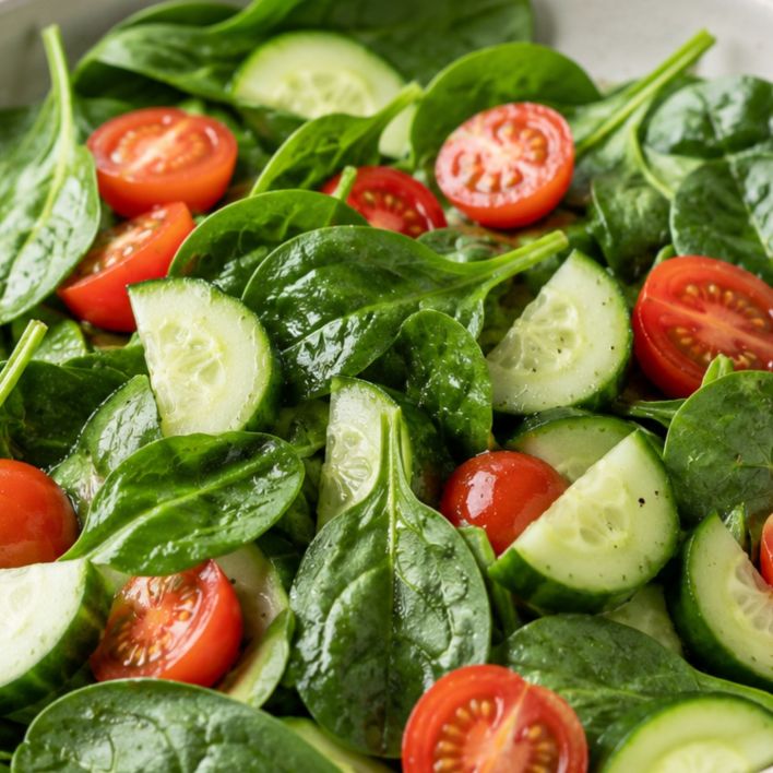 Baby Spinach Salad (P)