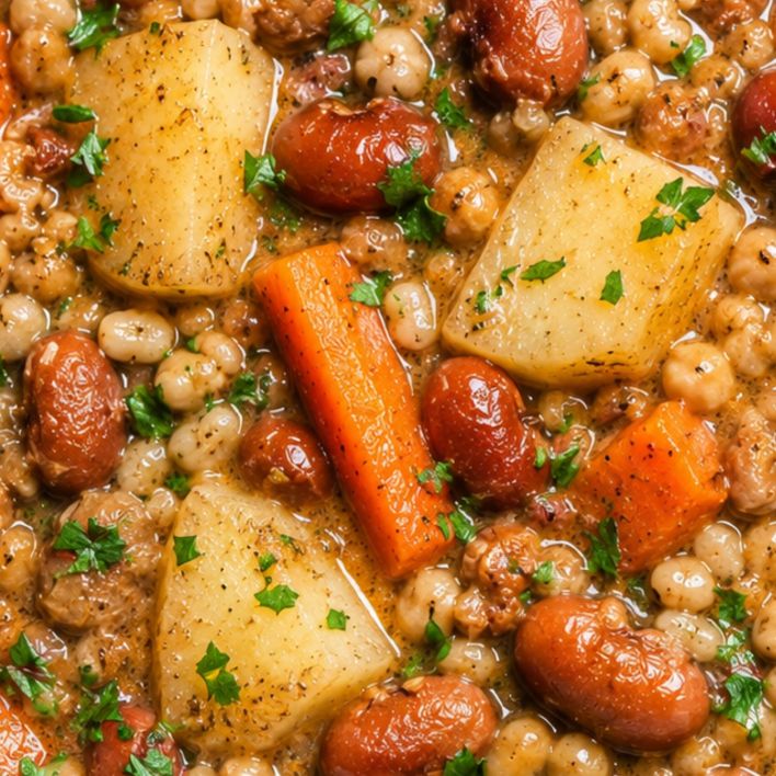 Vegetable Cholent (P)