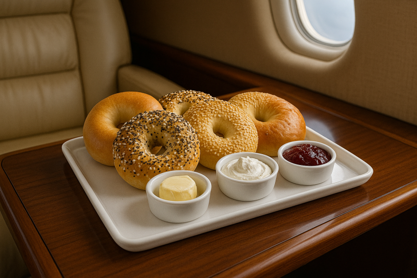 Fresh Bagel Tray
