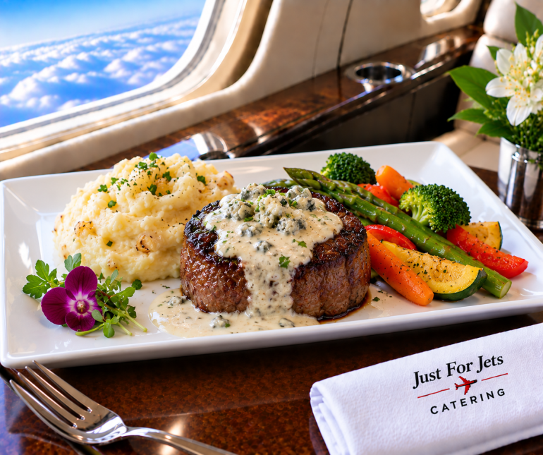 Filet Mignon W/ Gorgonzola Sauce