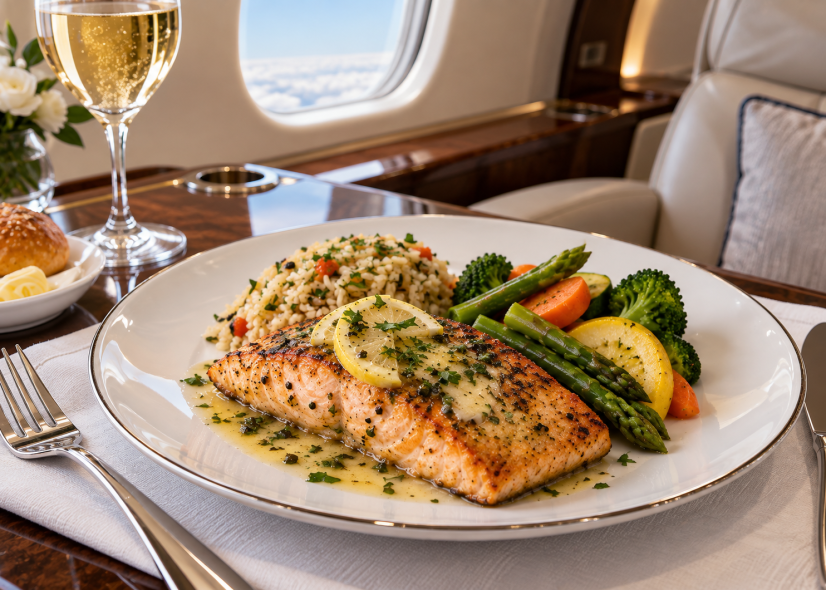Grilled Salmon Entree