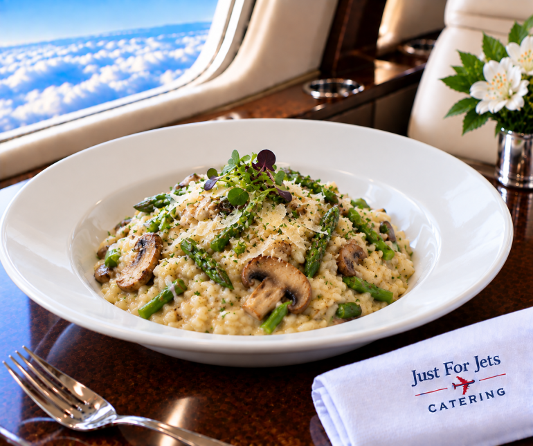 Mushroom & Asparagus Tip Risotto