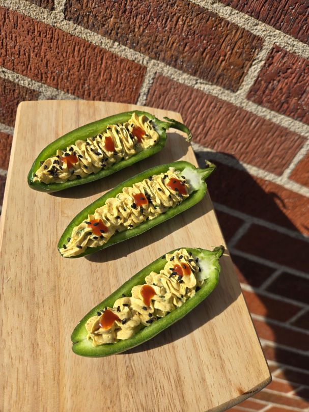 Thai Curry Stuffed Jalapeno