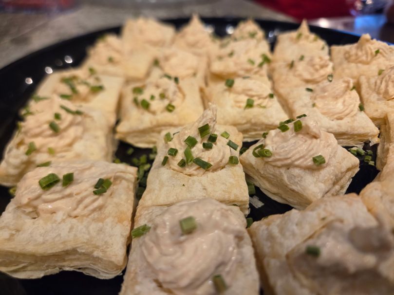 Smoked Chicken Stuff Puff