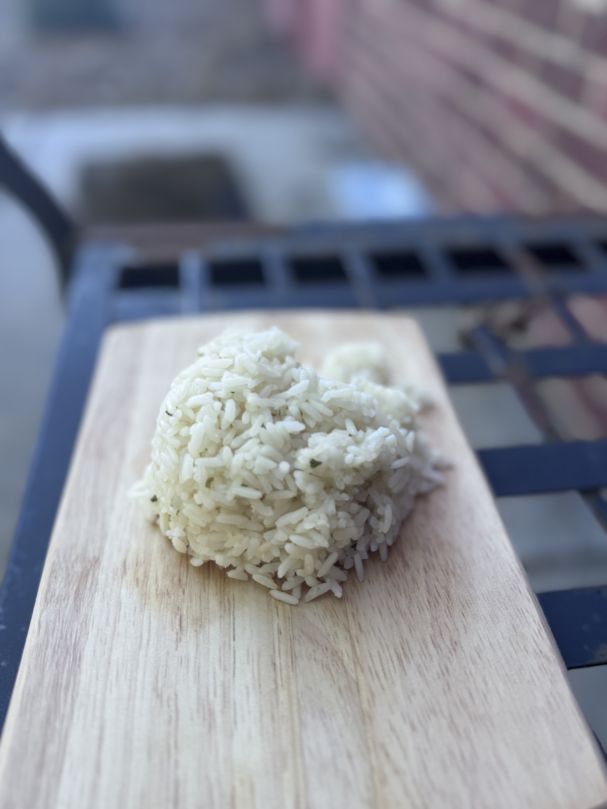 Olive Oil Steamed Rice