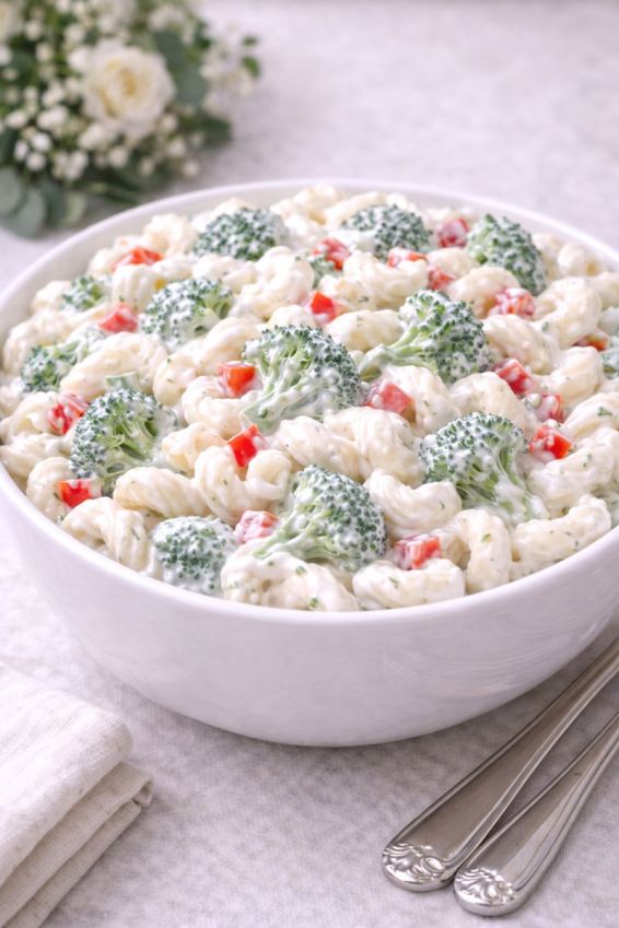 Broccoli Ranch Pasta Salad