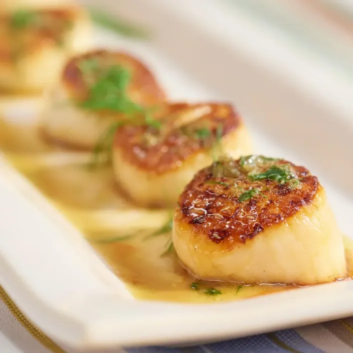 Seared Diver Scallops