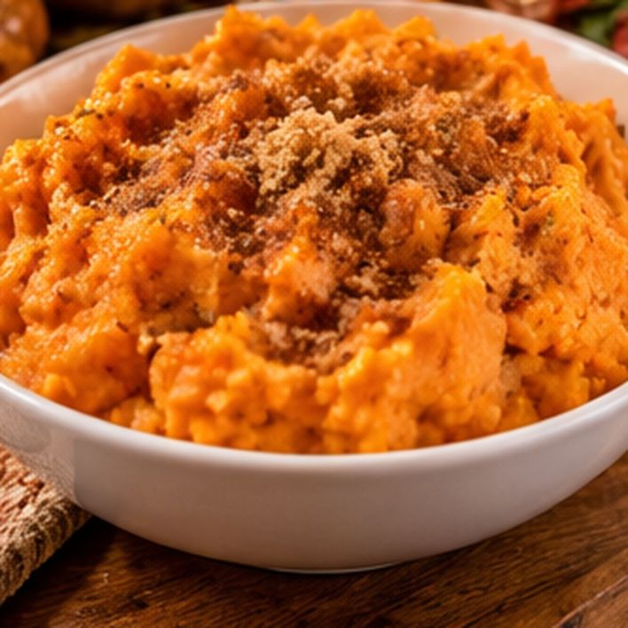 Thanksgiving Sweet Potato Mash