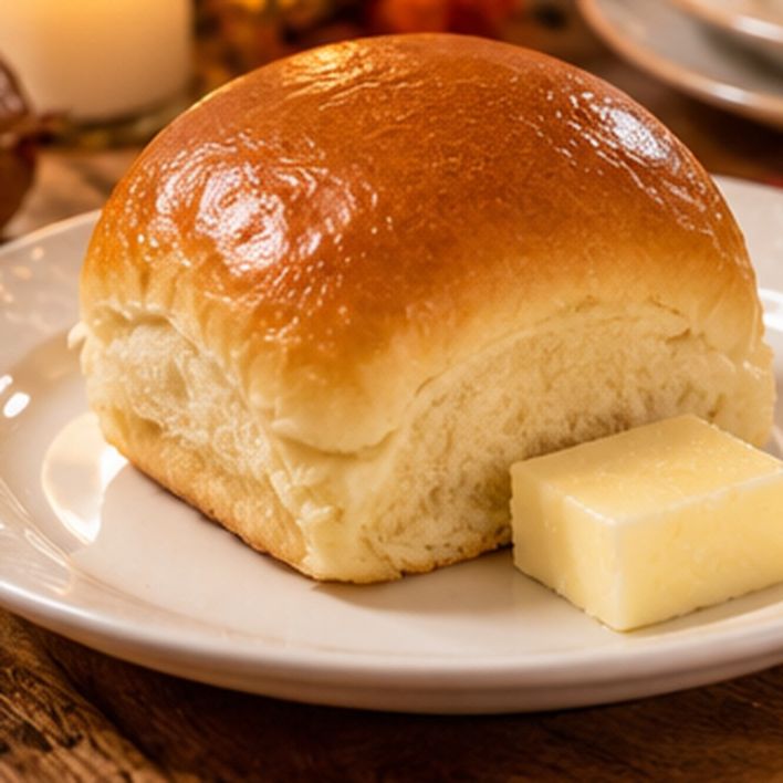 Dinner Roll with Butter
