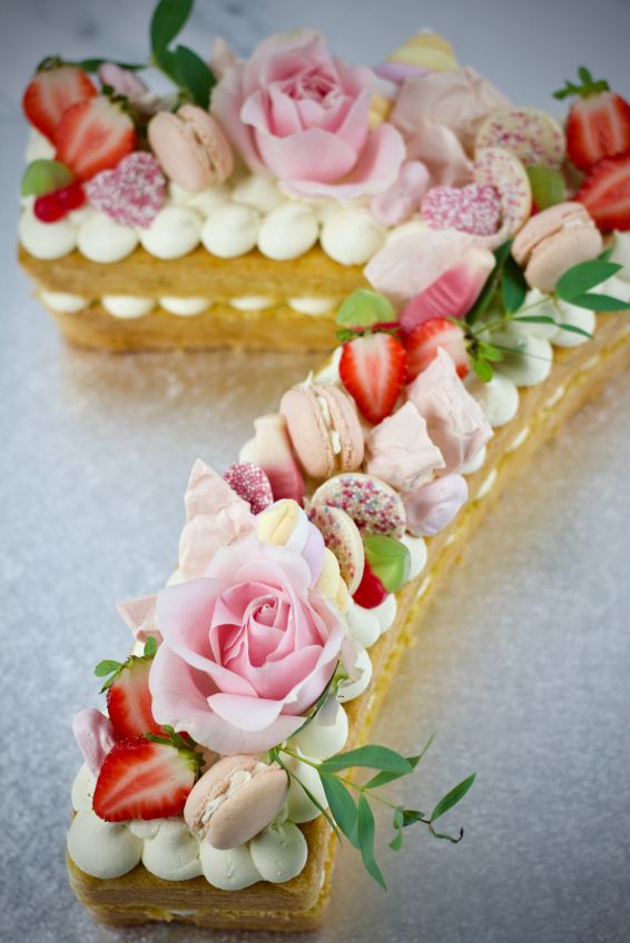 Large Single Number Cake