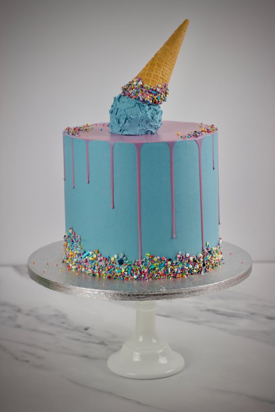 Ice Cream Cone Cake