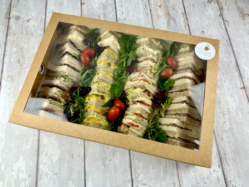 Large Sandwich Platter (Meat) - 40 pieces