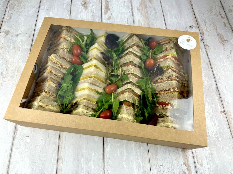 Large Sandwich Platter (Vegetarian) - 40 pieces