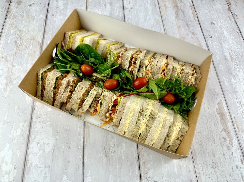 Small Sandwich Platter (Vegetarian) - 20 pieces