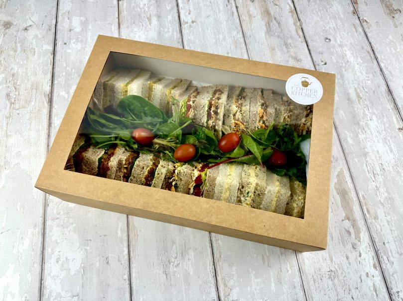 Small Sandwich Platter (Vegetarian) - 20 pieces