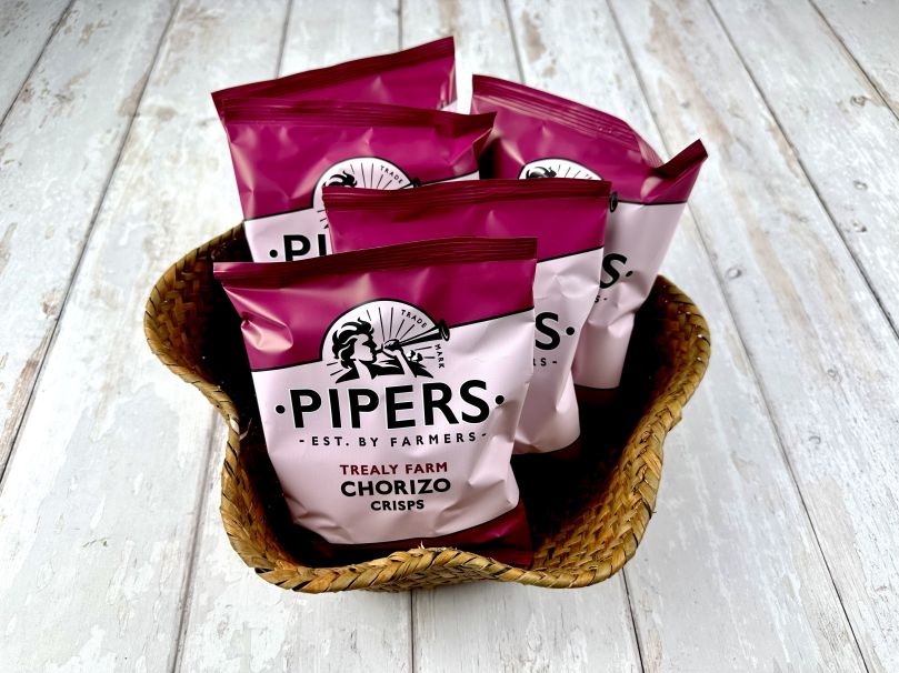 Pipers Trealy Farm Chorizo Crisps - 40g