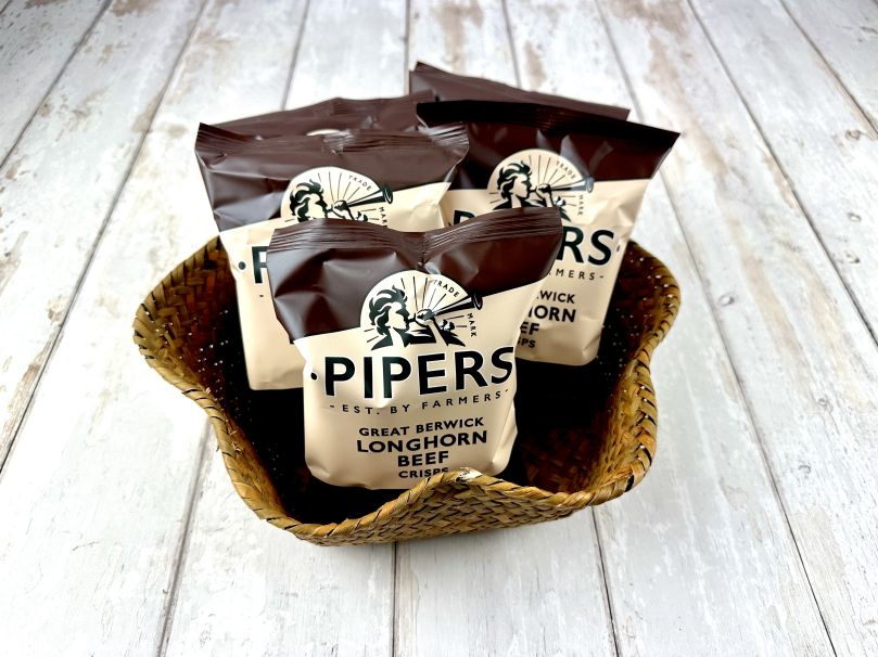 Pipers Great Berwick Longhorn Beef Crisps - 40g