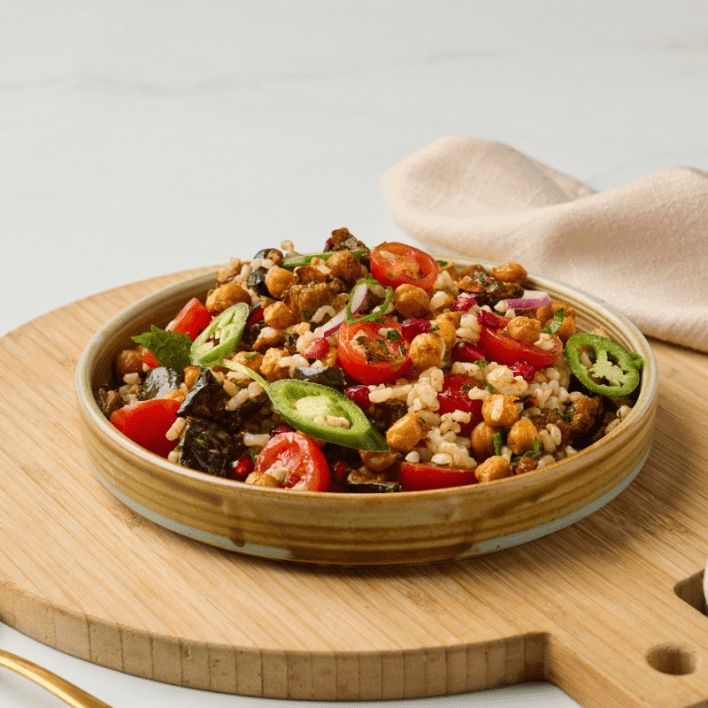 Moroccan Eggplant and Chickpea Salad - Individual (24oz)