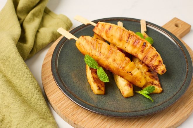 Grilled Pineapple Skewer