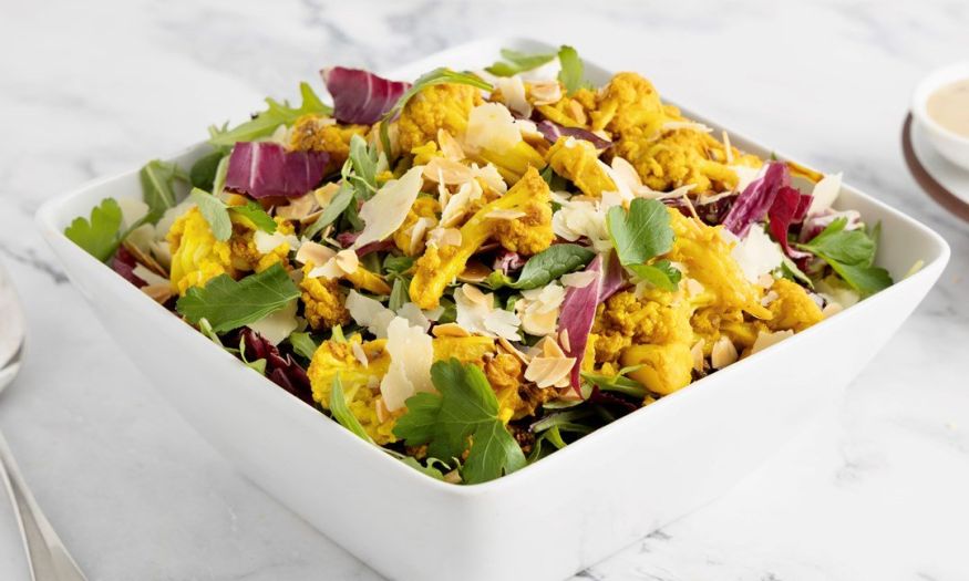Cauliflower and Chickpea Salad